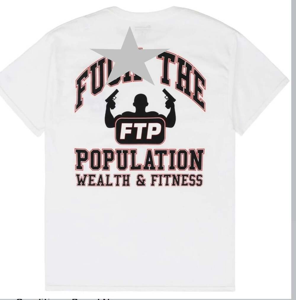 FTP Wealth & Fitness Tee White XL